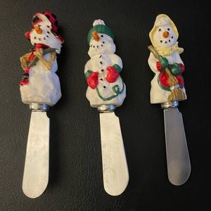 Snowmen Spreaders Trio